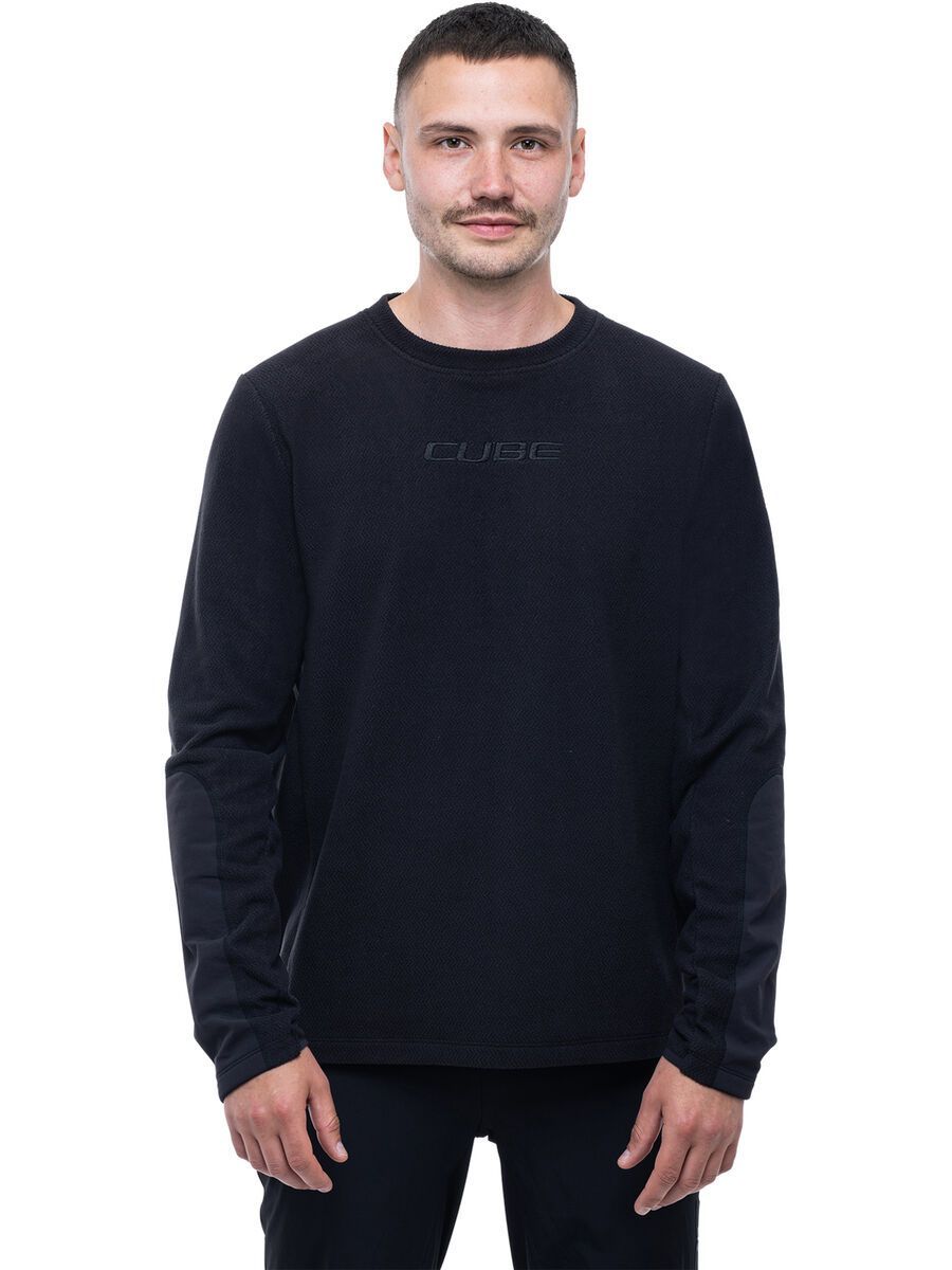 Cube ATX Fleece Trikot langarm, black - Bild 3