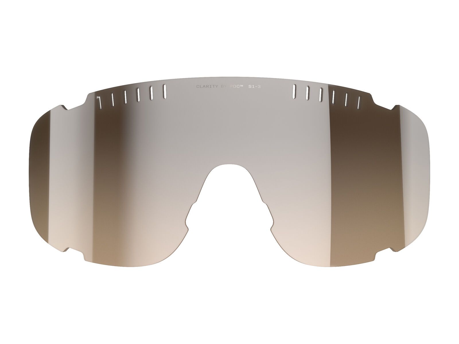 POC Devour Mid Sparelens, Clarity Trail/Partly Sunny Silver - Bild 1