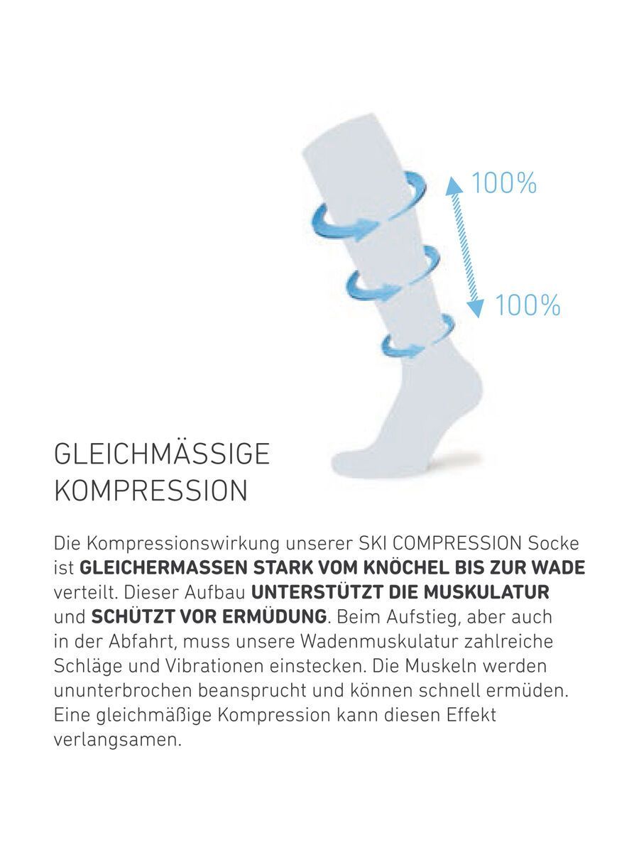 Ortovox Ski Compression Long Socks W, blush - Bild 2