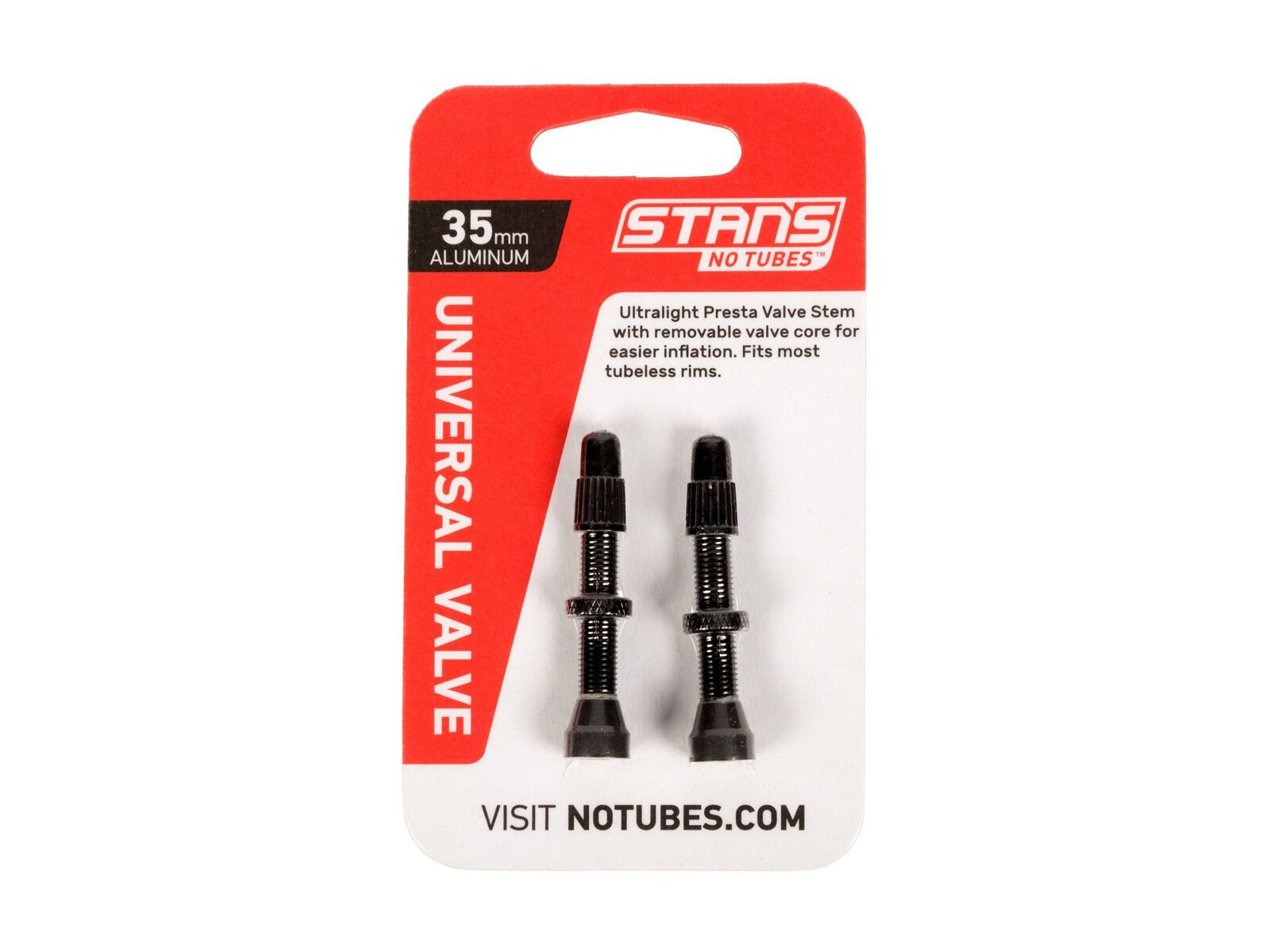 Stan's NoTubes Universal Alloy Valve - 35 mm, black - Bild 3