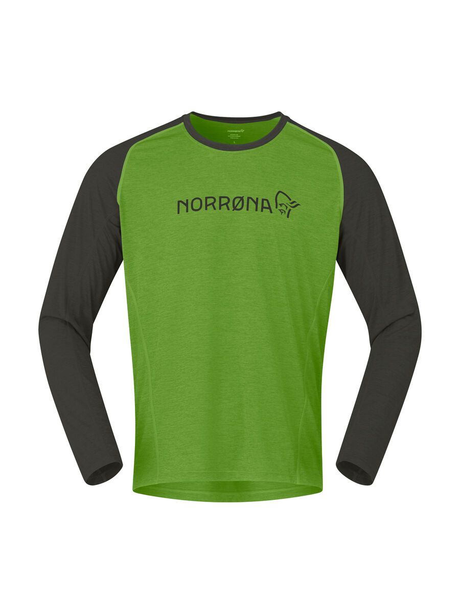 Norrona fjørå equaliser lightweight Long Sleeve M's, norrona green - Bild 1