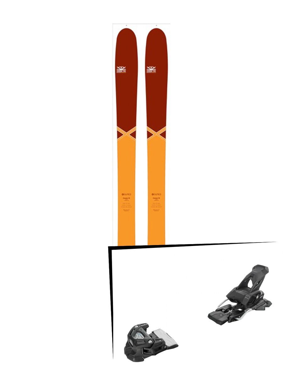 Set: DPS Skis Cassiar 95 Pure3 2016 + Tyrolia Attack 13 (1715215) - Bild 1