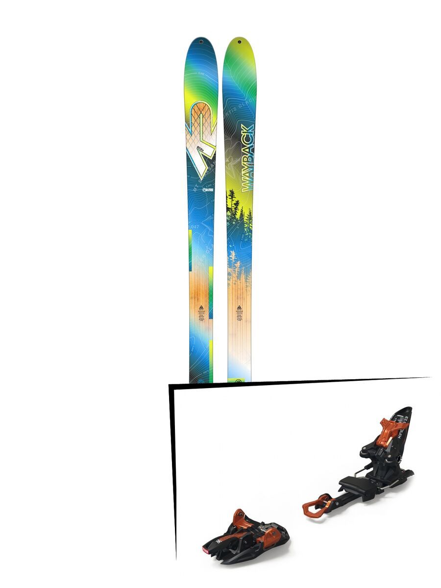 Set: K2 SKI Wayback 82 ECOre 2017 + Marker Kingpin 13 (2319335) - Bild 1