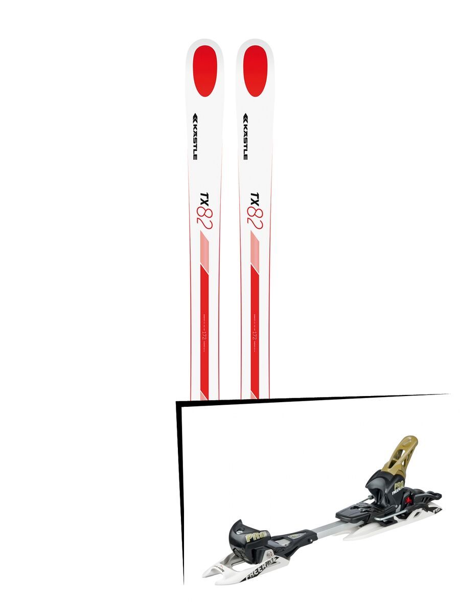 Set: Kästle TX82 2019 + Fritschi Diamir Freeride Pro schwarz-olive - Bild 1