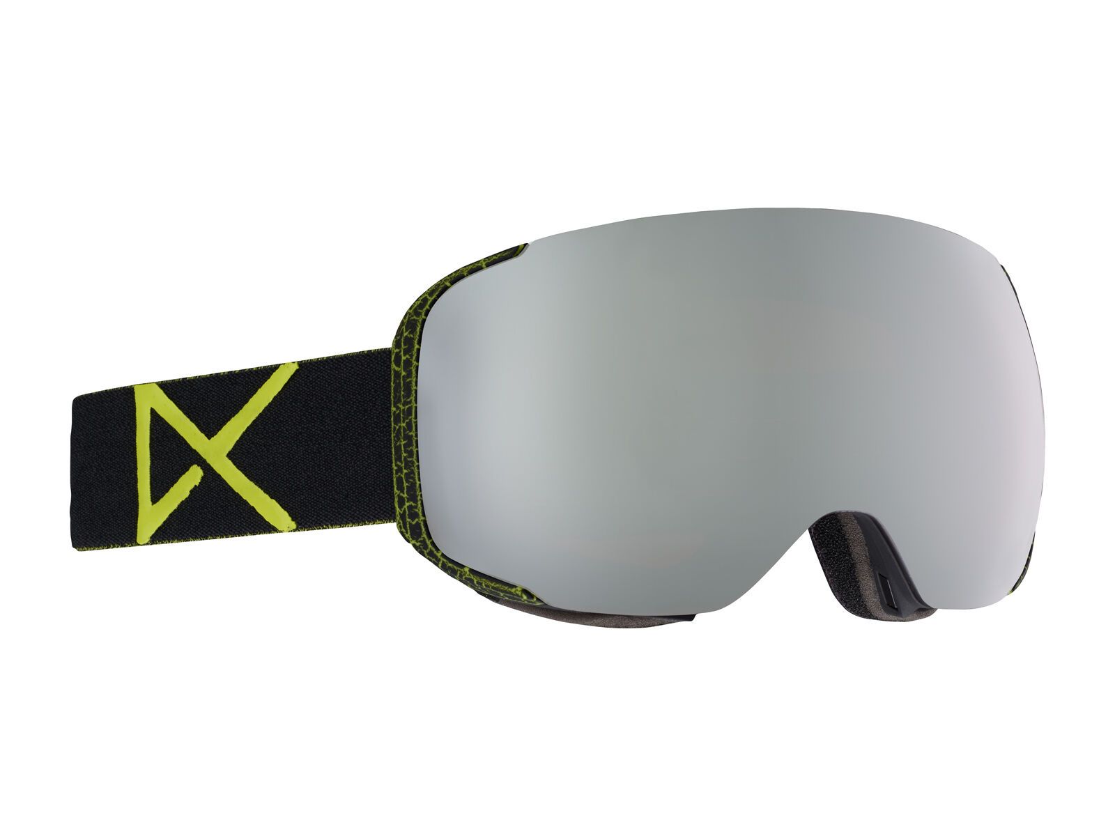 Anon M2 MFI inkl. Wechselscheibe, cracked black/Lens: sonar silver - Bild 2