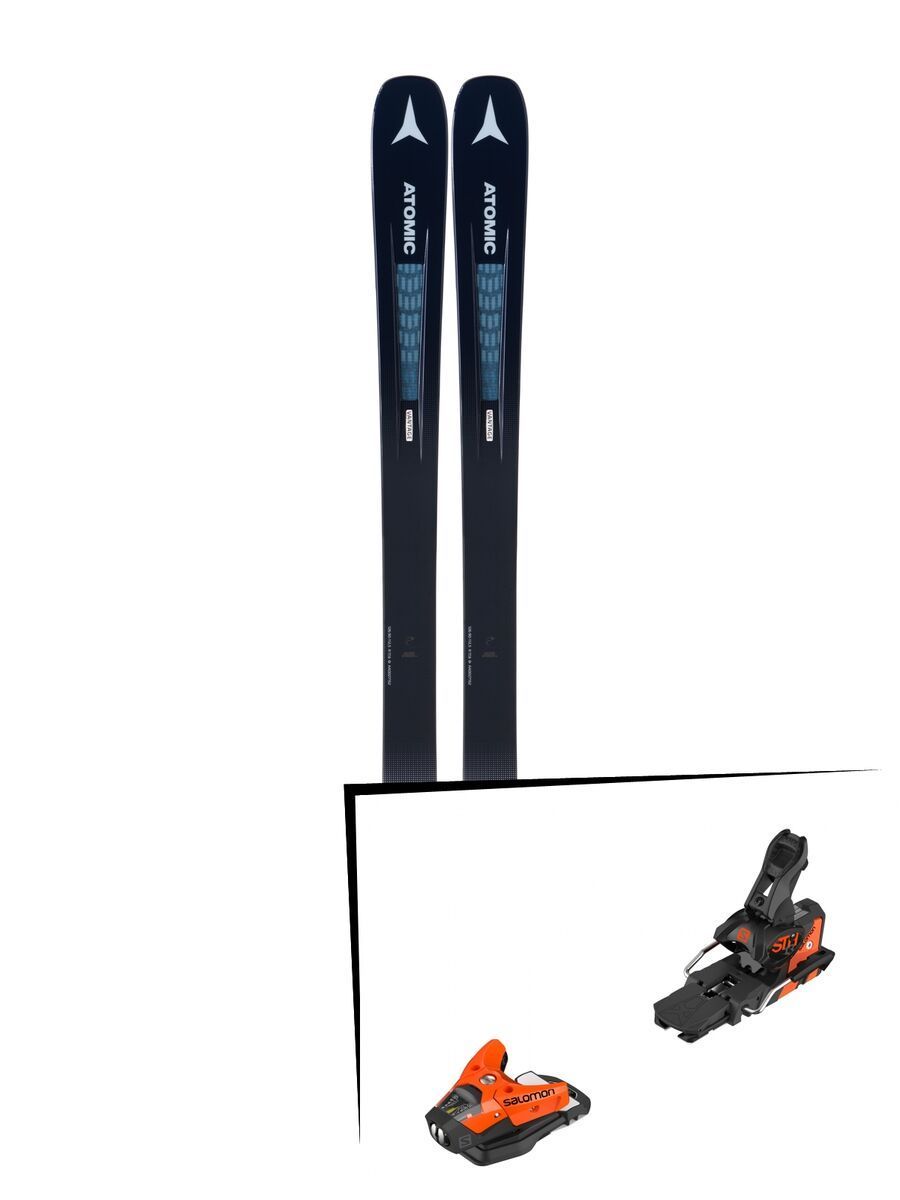 Set: Atomic Vantage 90 TI W 2019 + Salomon STH2 WTR 13 orange/black - Bild 1