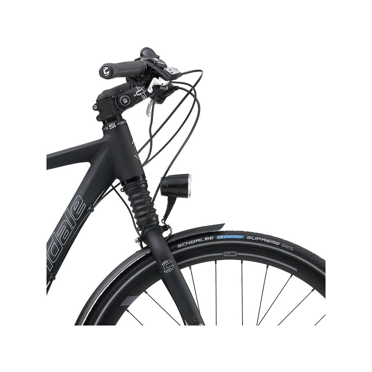 Cannondale E-Series 1 Headshok Men Alfine 300Wh. New HMI, jet black matte - Bild 5