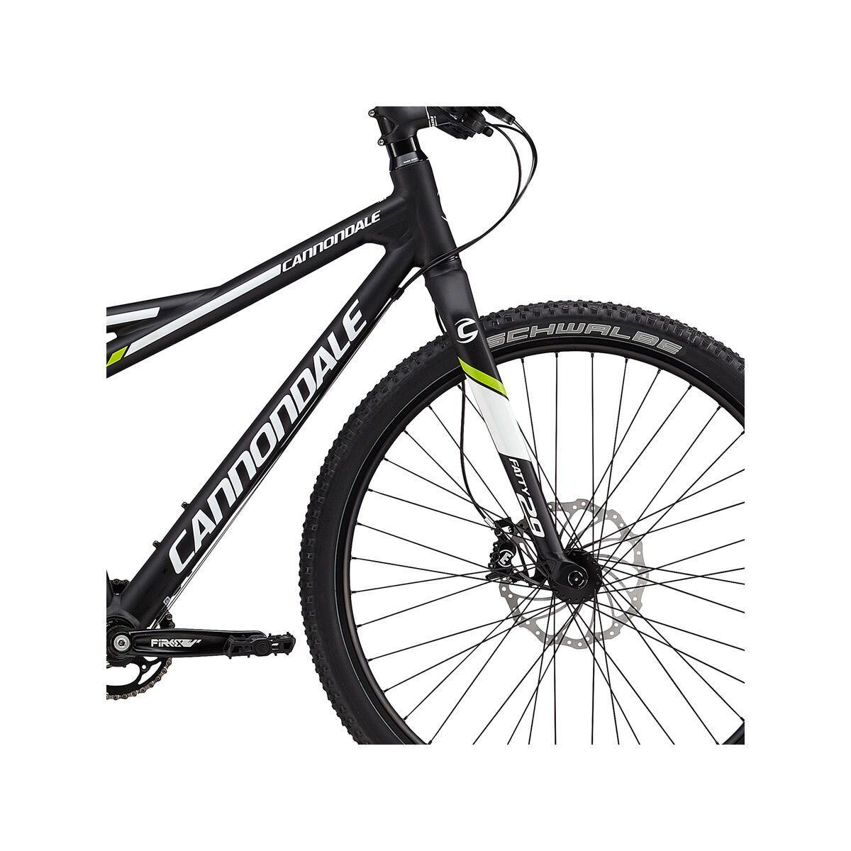 Cannondale Tandem 29, jet black w/ magnesium white and berzerker green, gloss - Bild 2