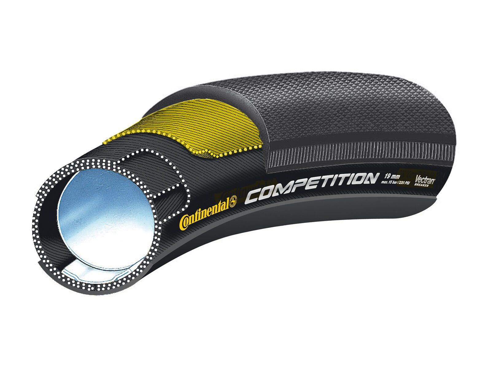 Continental Competition VectranBreaker, 28 Zoll, black - Bild 3