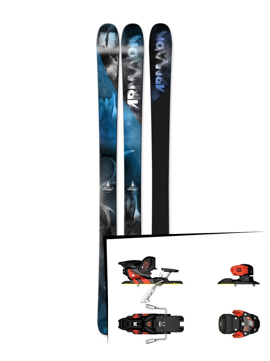 Armada Set: Invictus 95 2016 + Salomon Warden MNC 13 - Bild 1