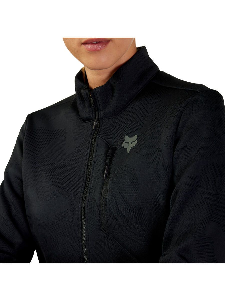 Fox Women Ranger Midlayer FZ, black - Bild 4