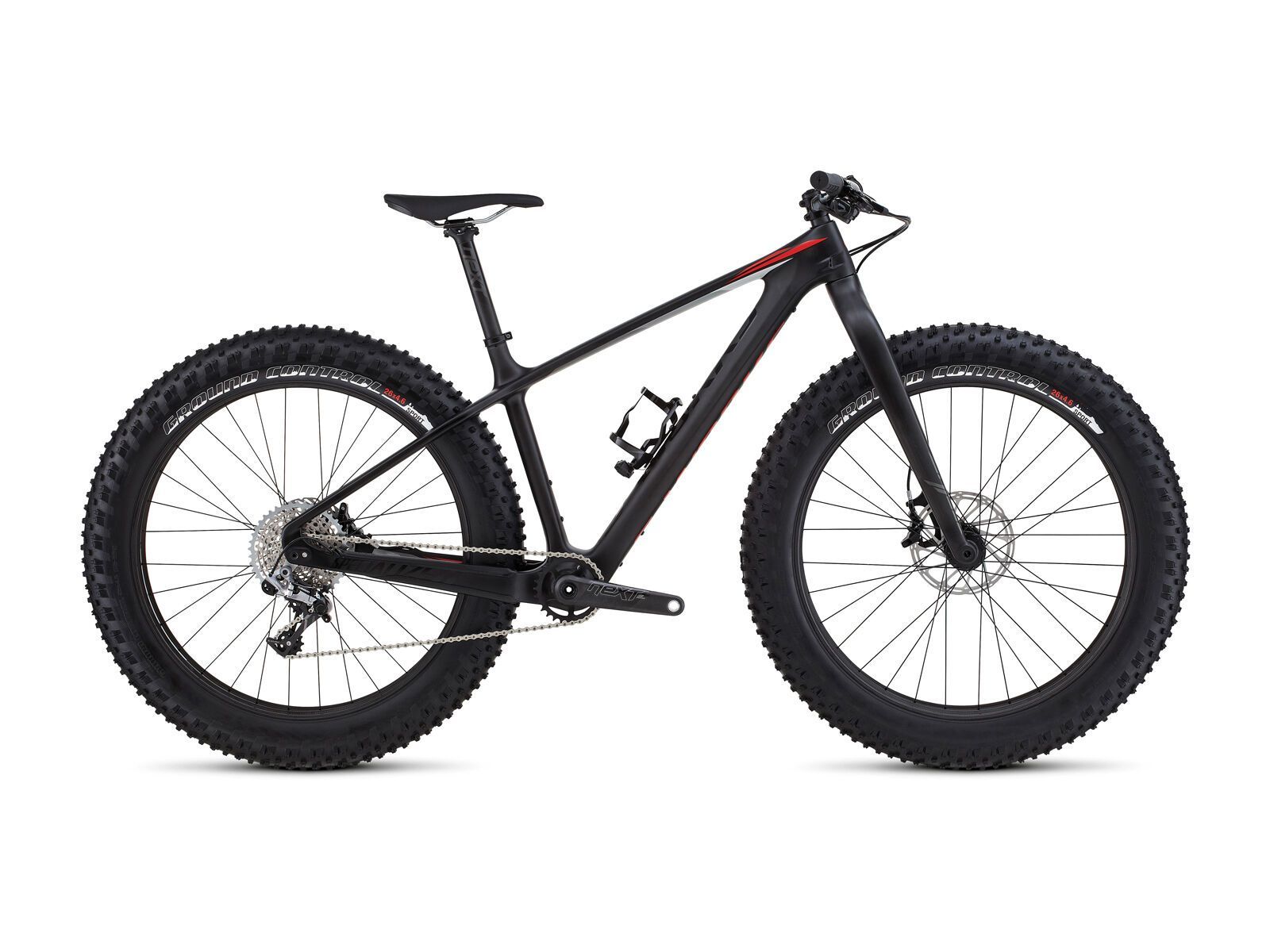 Specialized S-Works Fatboy, satin carbon/gloss black/rocket red - Bild 1