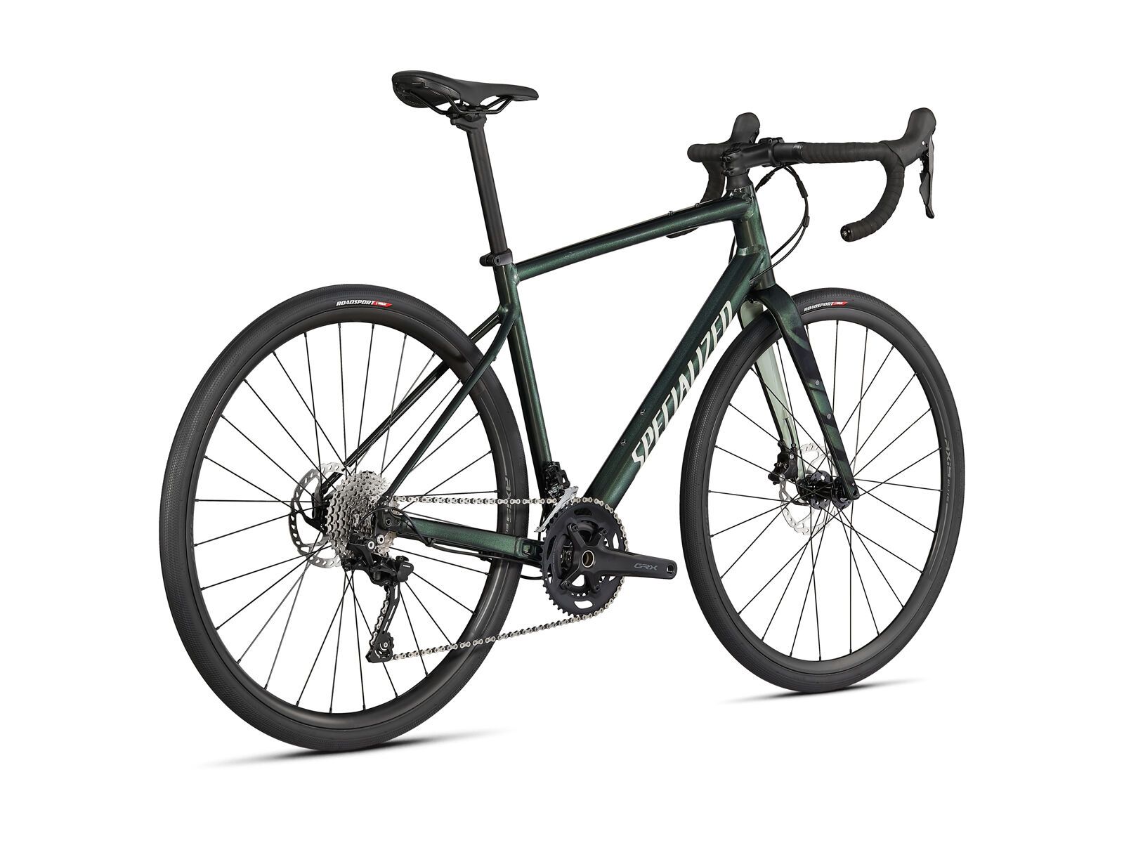 Specialized Diverge Elite E5, oak green/spruce/chrome/ferns - Bild 3
