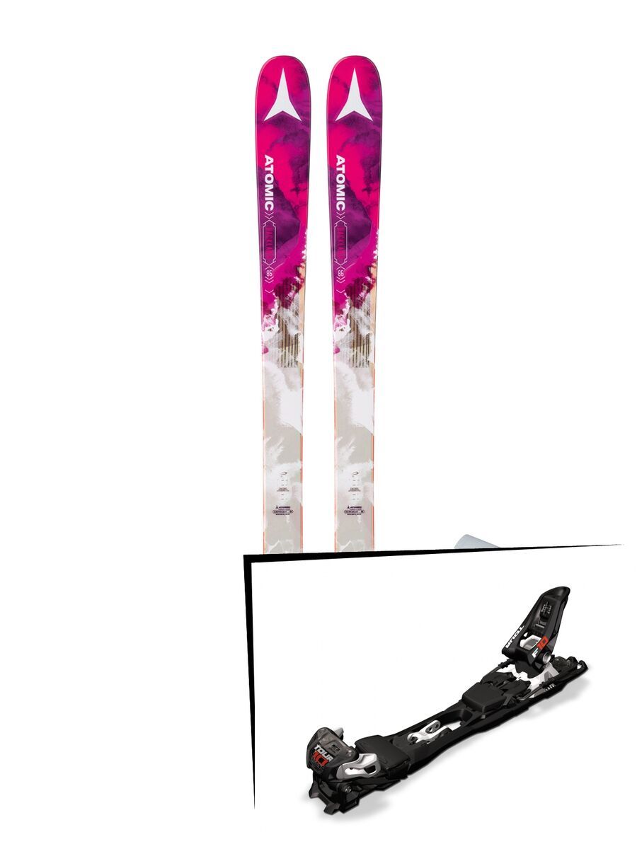 Set: Atomic Backland 85 W + Skin 2018 + Marker F10 Tour black/white - Bild 1