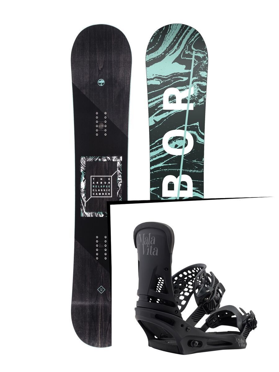 Set: Arbor Relapse 2017 + Burton Malavita (1712843S) - Bild 1