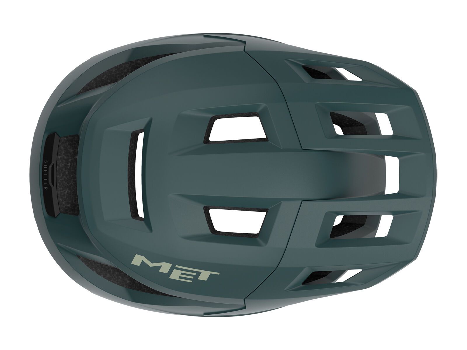 MET Shelter MIPS, stone blue/matt - Bild 4