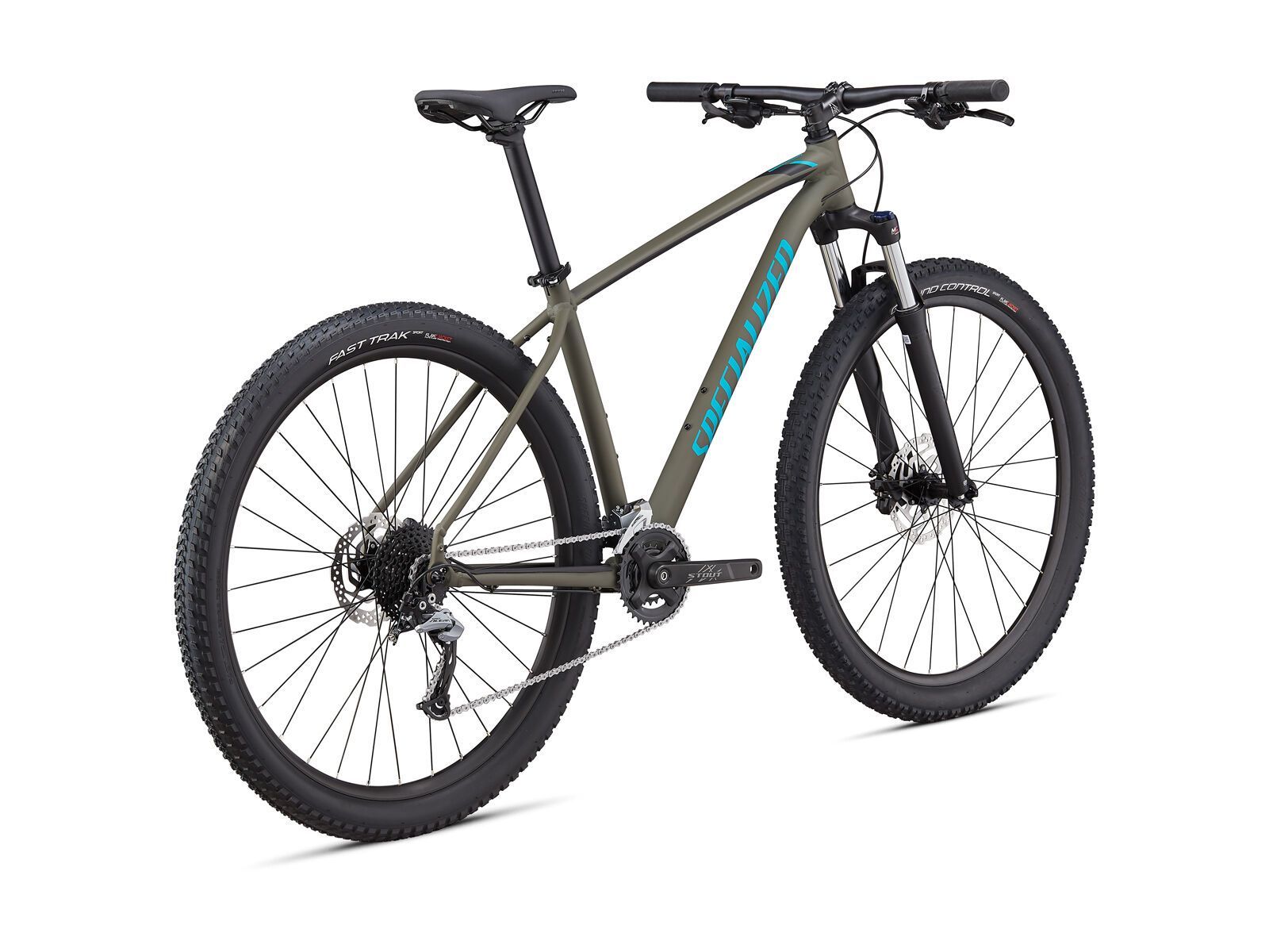 Specialized Rockhopper Comp 2x, satin oak green/aqua - Bild 3