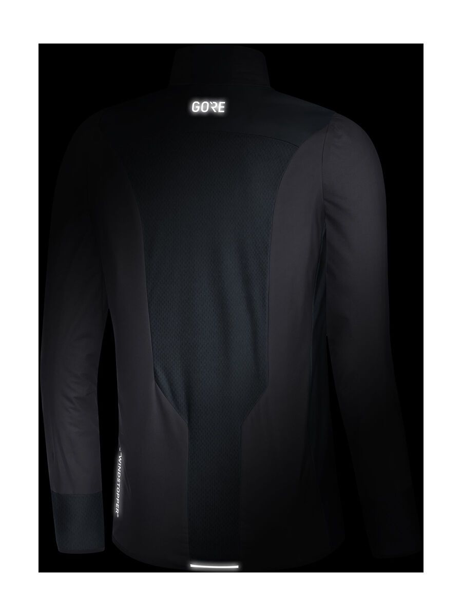 GOREWEAR C5 Partial Gore Windstopper Isolierte Jacke, terra grey/black - Bild 5