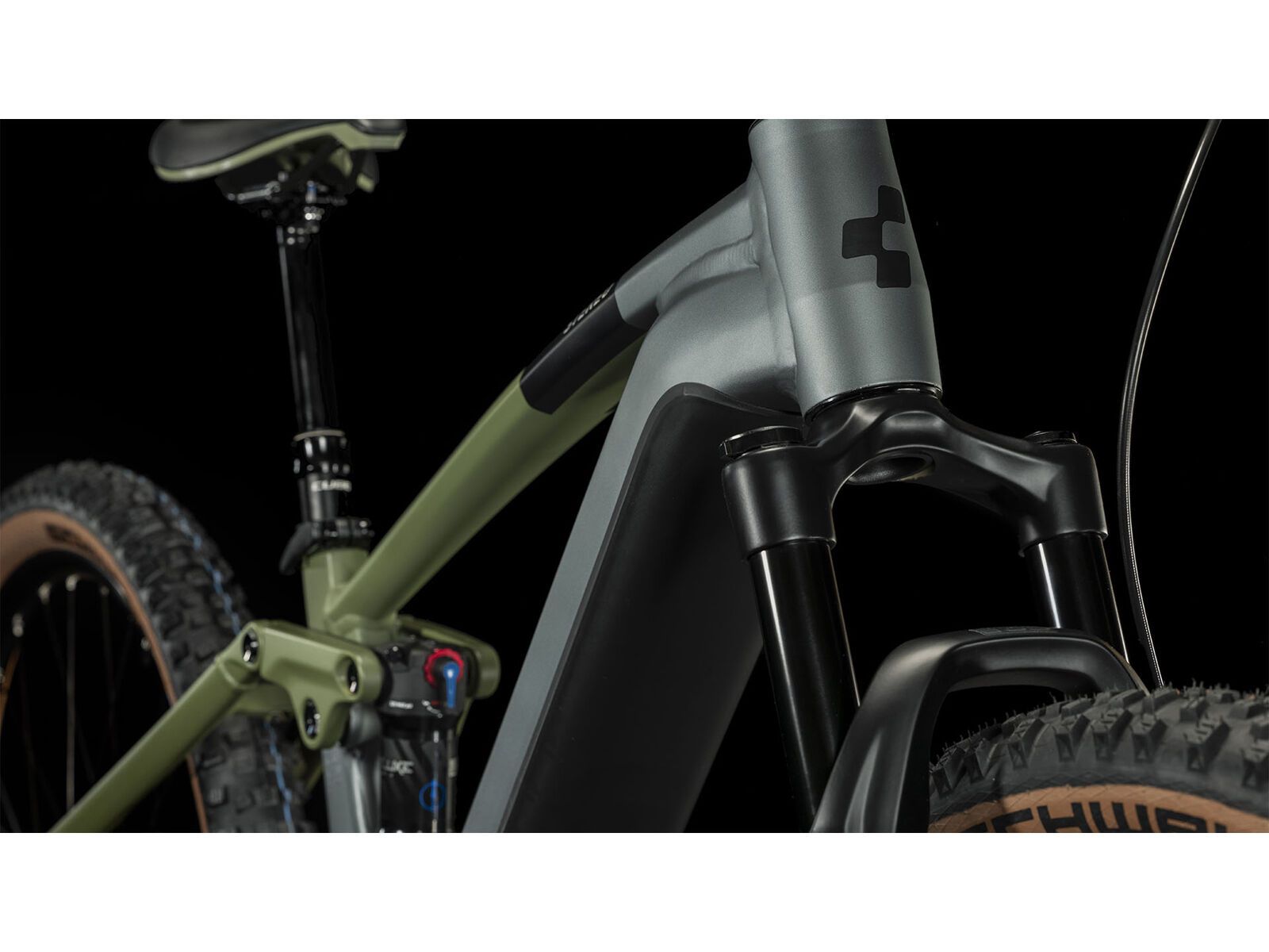 Cube Stereo Hybrid 120 TM 750 29, flashgrey´n´olive - Bild 8