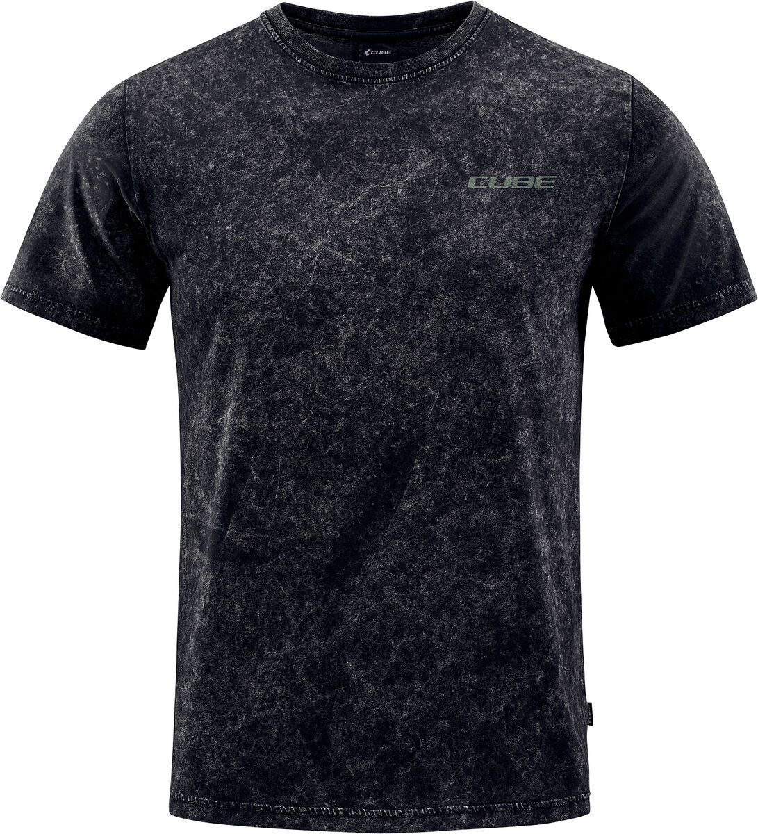 Cube Organic T-Shirt Gravity-Fit Fichtelmountains, black - Bild 1