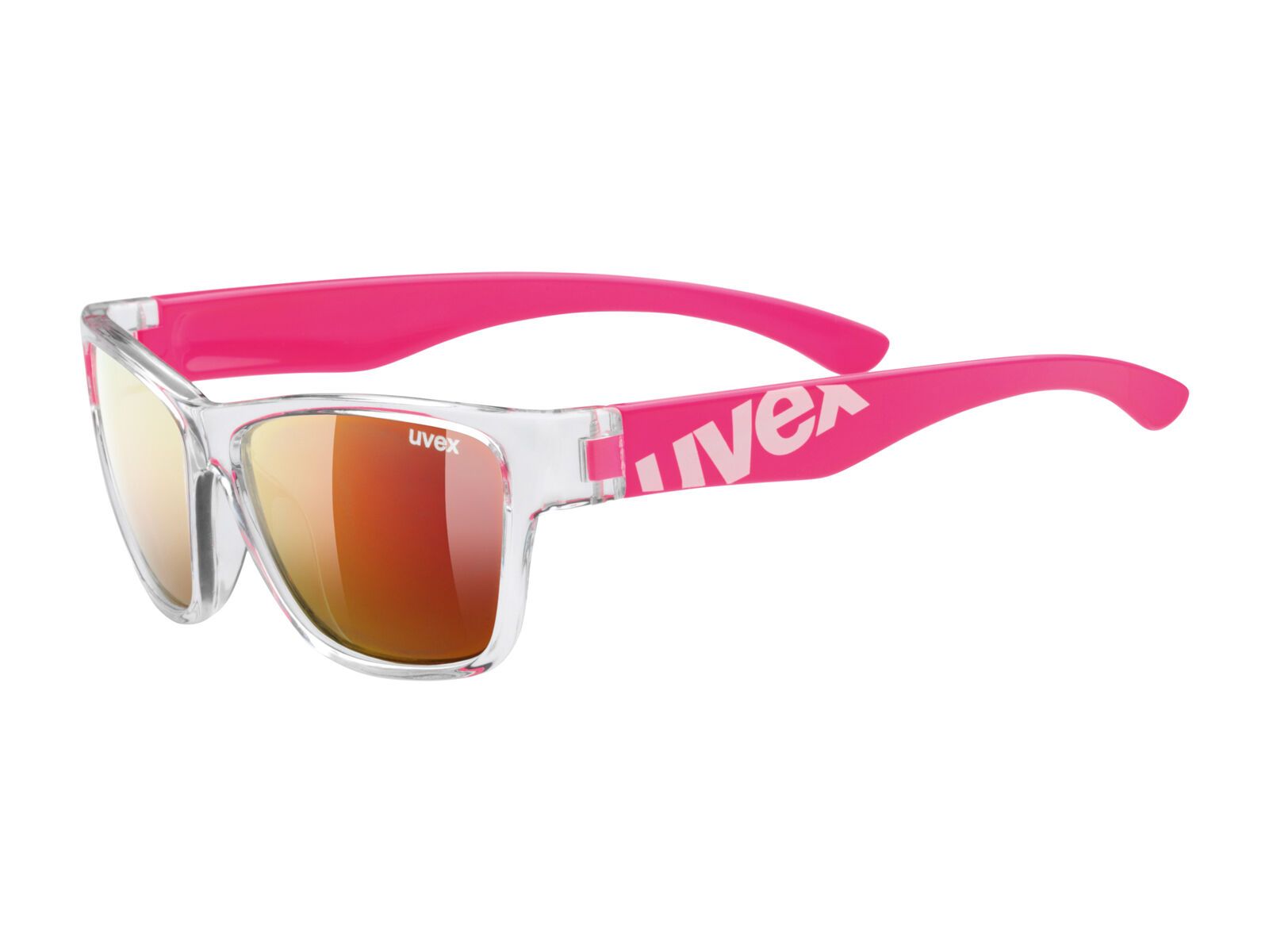 uvex sportstyle 508, clear pink/Lens: mirror red - Bild 1