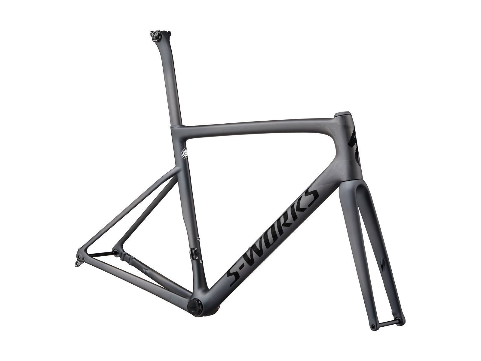 Specialized S-Works Tarmac Disc Frameset, satin carbon/tarmac black/clean - Bild 1