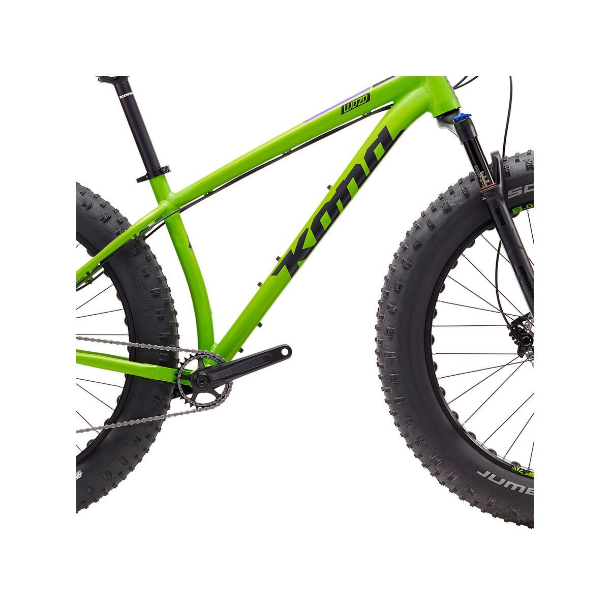 Kona WoZo, matt green/black/purple - Bild 3