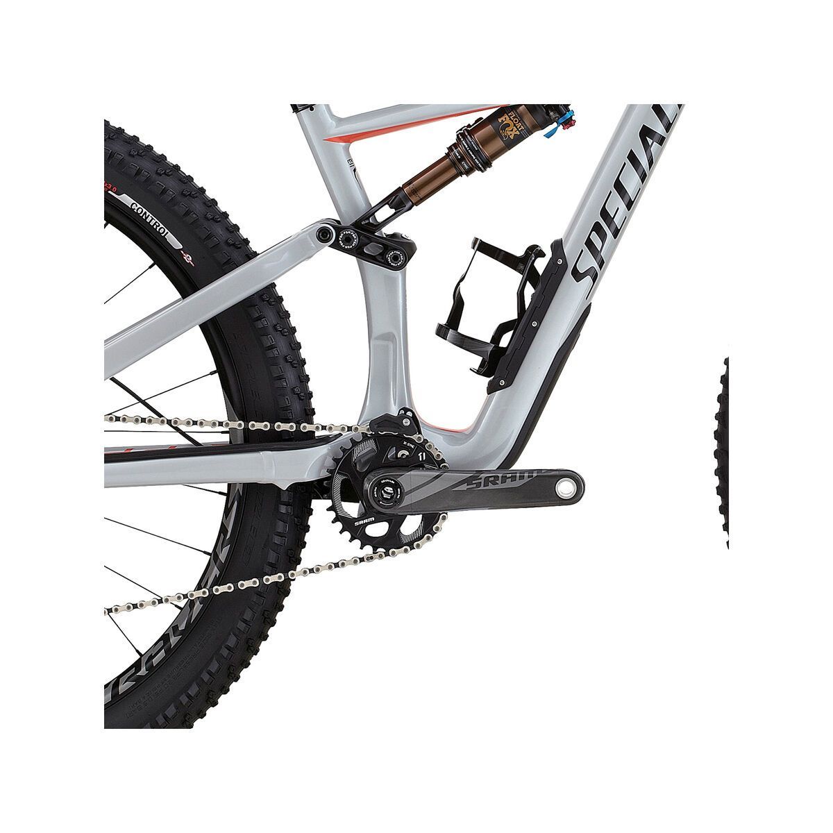 Specialized Rhyme Expert Carbon 6Fattie, gloss filthy white/coral/black - Bild 3