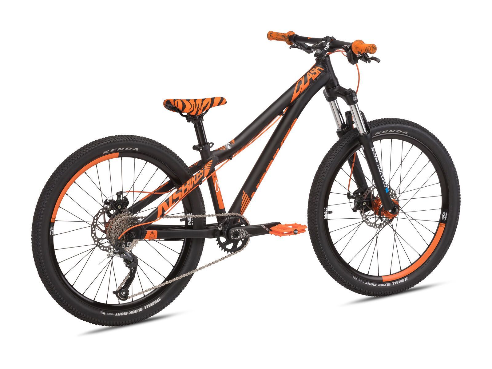 NS Bikes Clash JR 24, black/orange - Bild 4