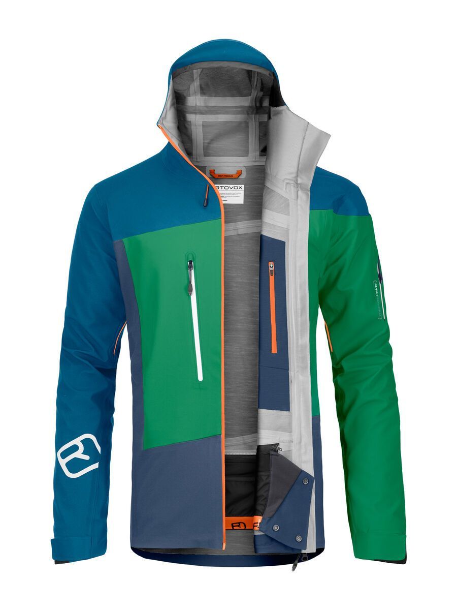 Ortovox 3L Merino Guardian Shell Jacket M, irish green - Bild 3