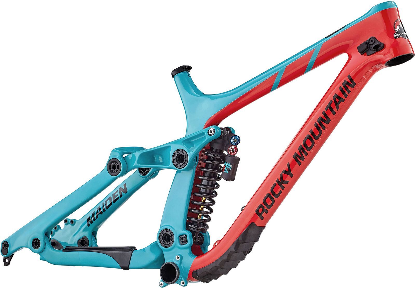 Rocky Mountain Maiden Carbon Frameset, flaming lips/billy ocean/black - Bild 1