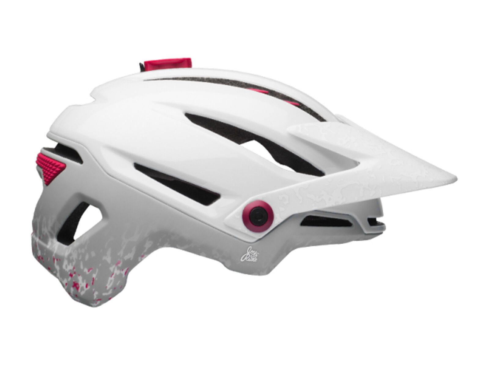 Bell Sixer Joy Ride MIPS, matte white/cherry stone - Bild 4
