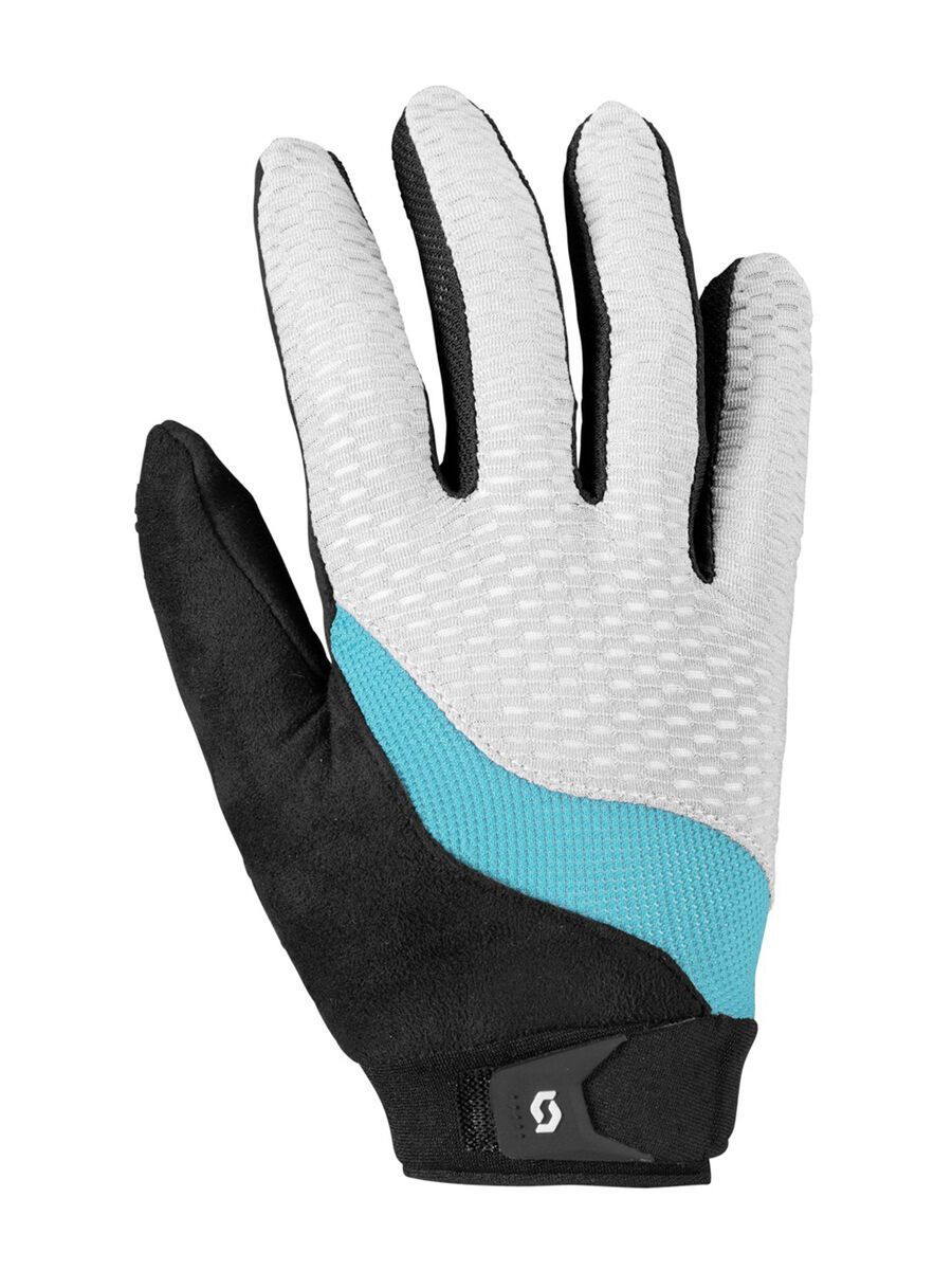 Scott Womens Essential LF Glove, white/blue atoll - Bild 1