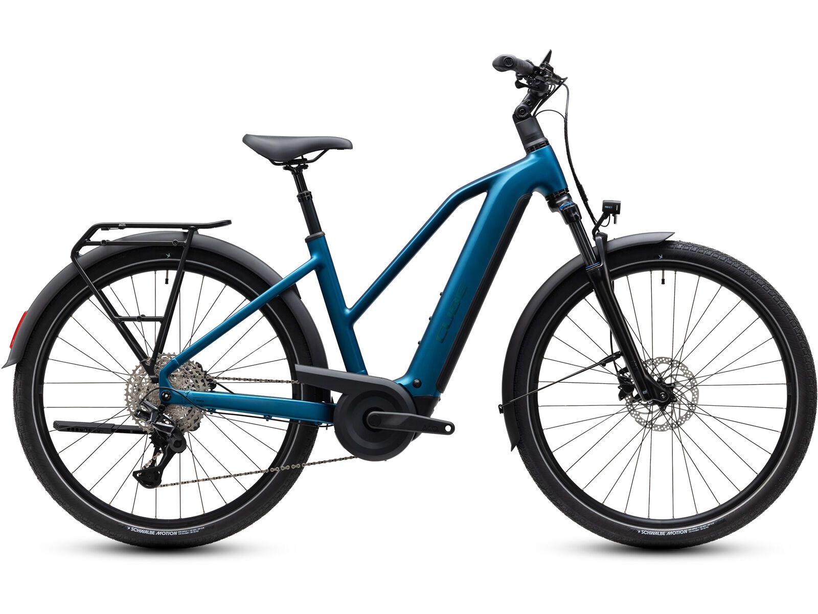 Cube Touring Hybrid Pro 800 Trapeze, electricblue´n´prizm - Bild 1
