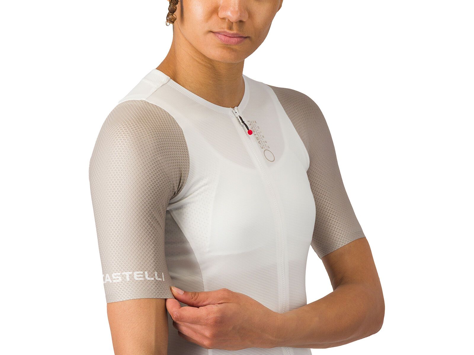 Castelli Corretto W Jersey, ivory/clay-black - Bild 5