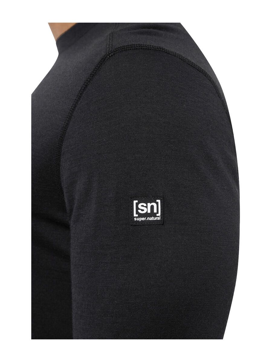 super.natural Sierra140 LS Herren, jet black - Bild 4