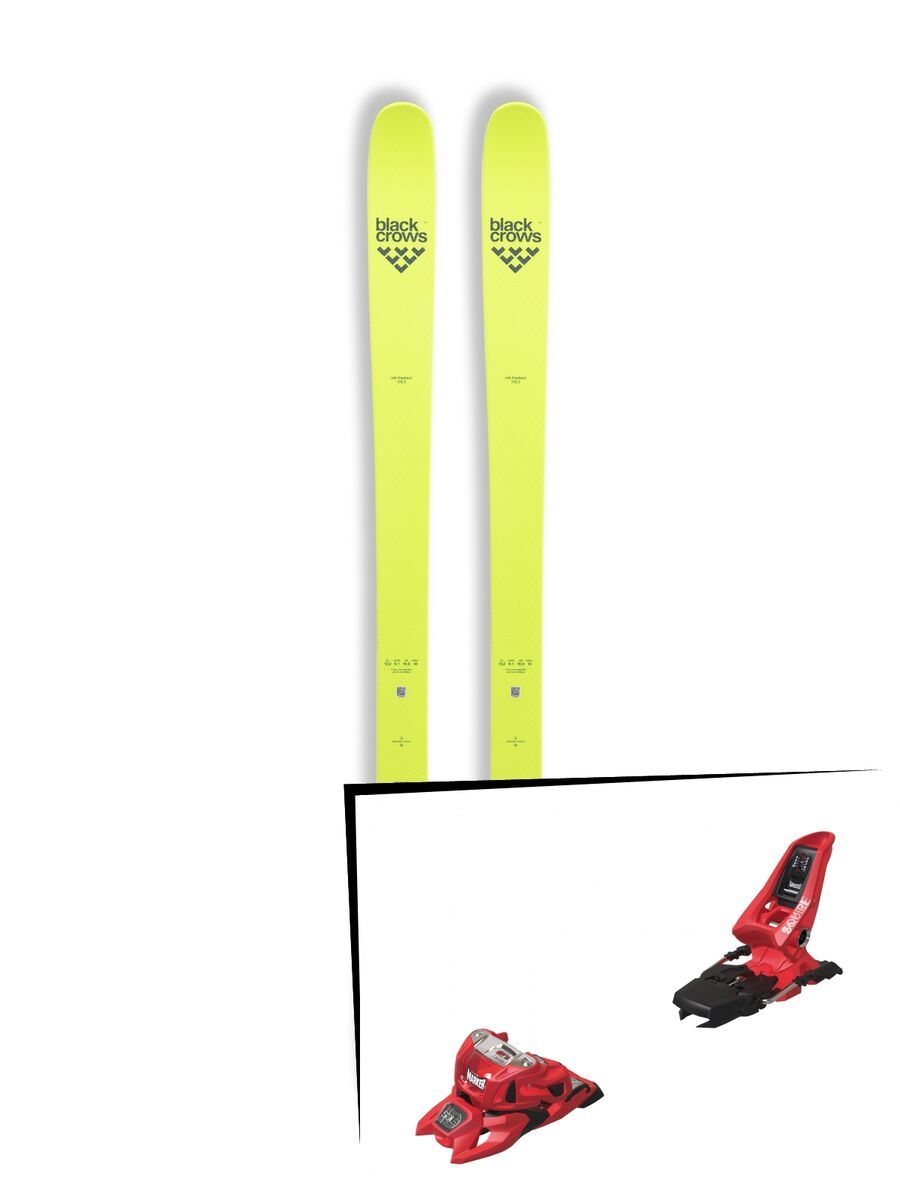 Set: Black Crows Orb Freebird 2019 + Marker Squire 11 ID red - Bild 1