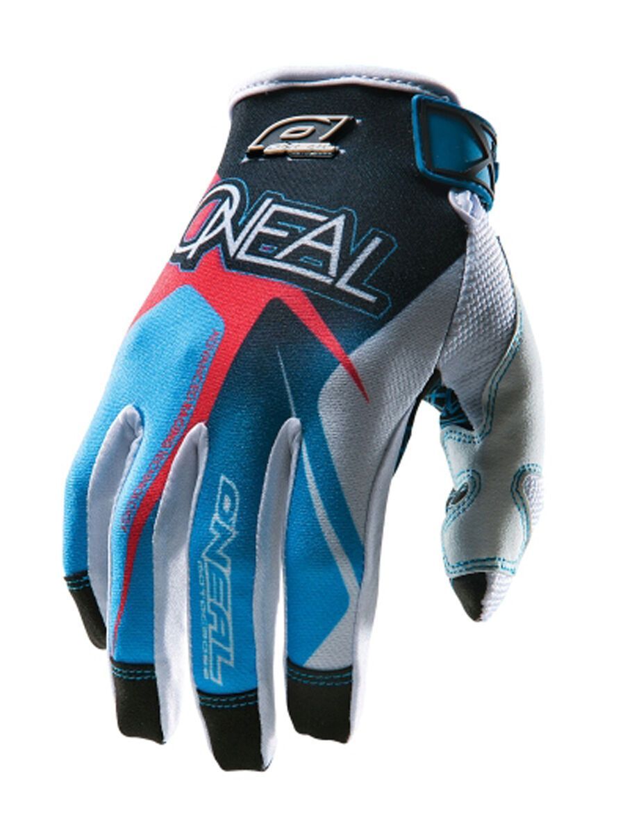 ONeal Jump Gloves Race, black/blue/red - Bild 1