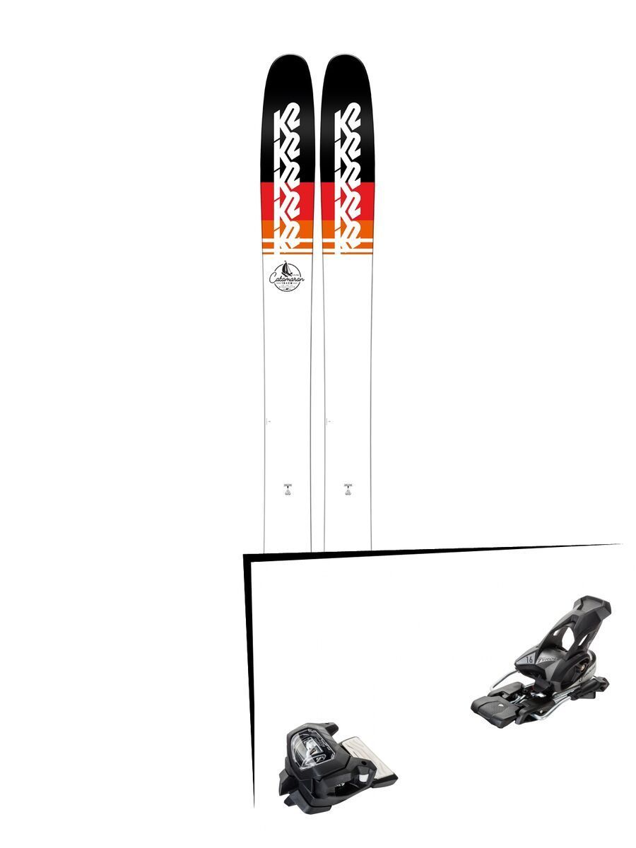 Set: K2 SKI Catamaran 2018 + Tyrolia Attack² 16 GW solid black - Bild 1