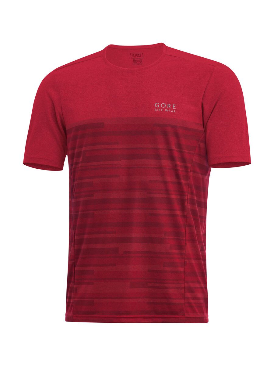 Gore Bike Wear E Stripes Shirt, black/red - Bild 1