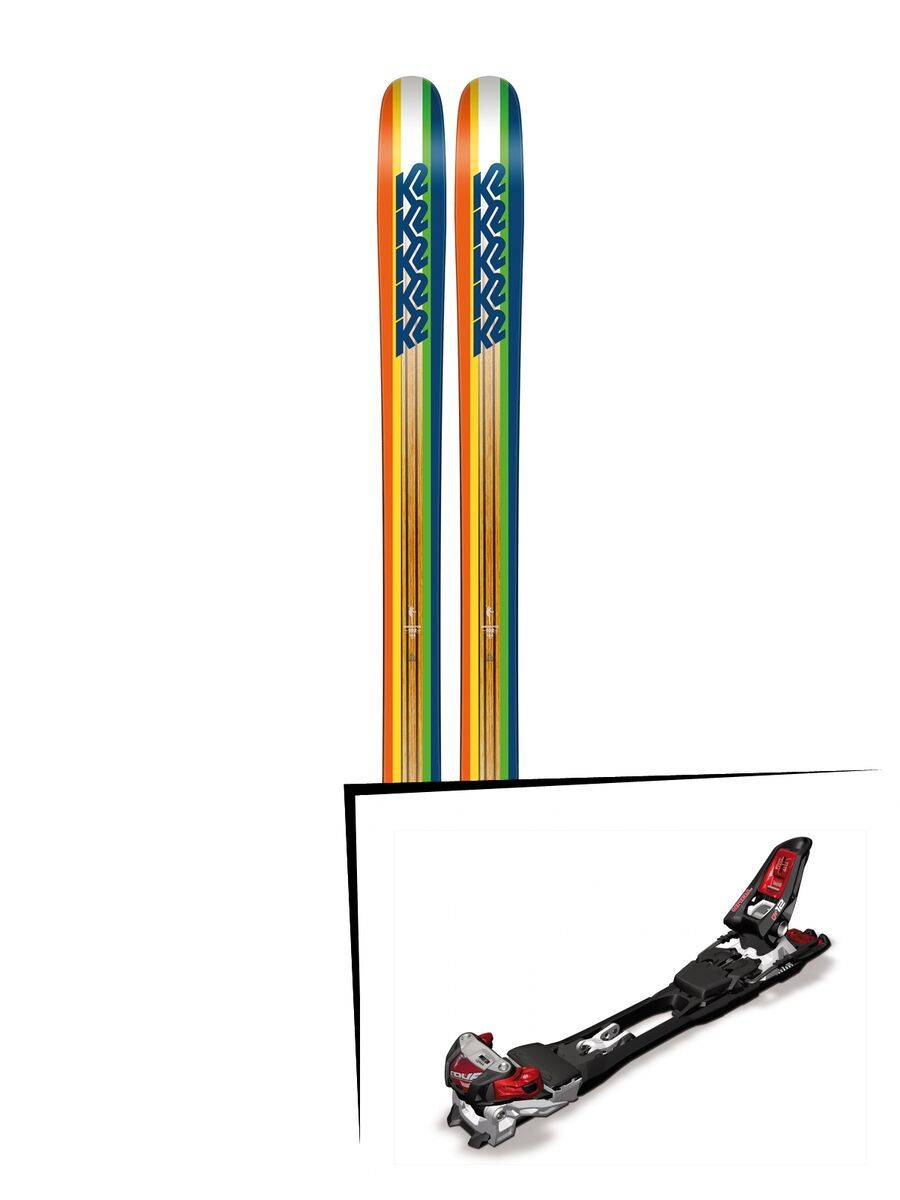 K2 SKI Set: Shreditor 102 2016 + Marker F12 Tour - Bild 1