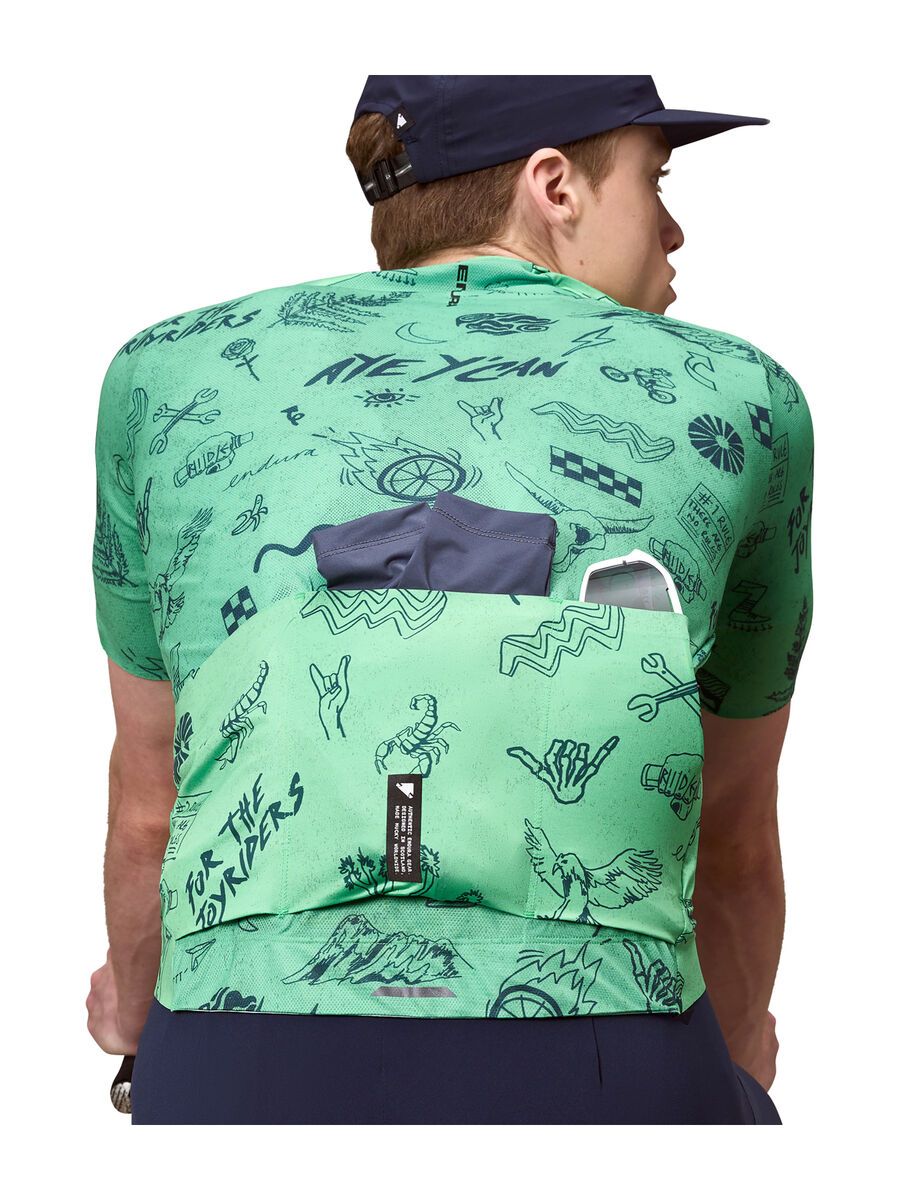 Endura Pro SL Kurzärmeliges Bedrucktes Trikot, emerald - Bild 8