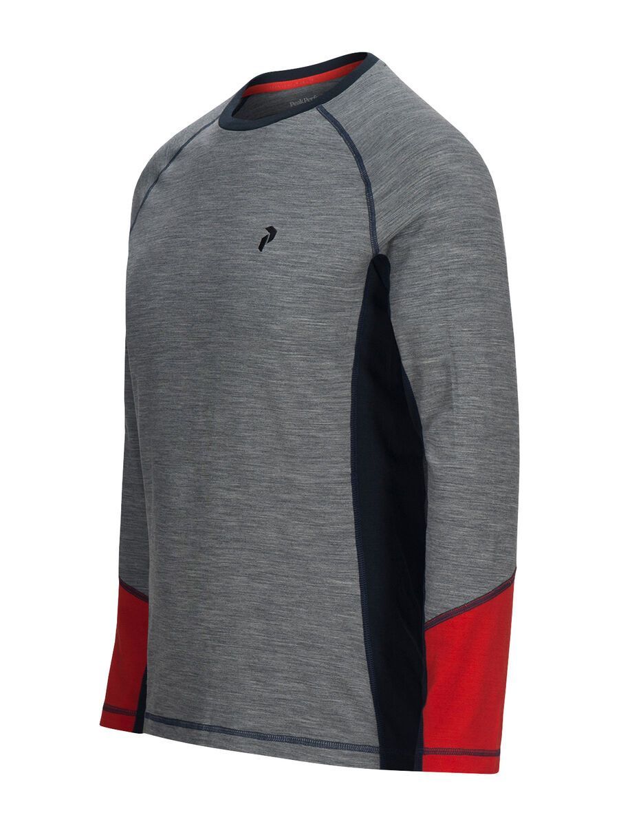 Peak Performance Magic Long Sleeve, grey melange - Bild 4