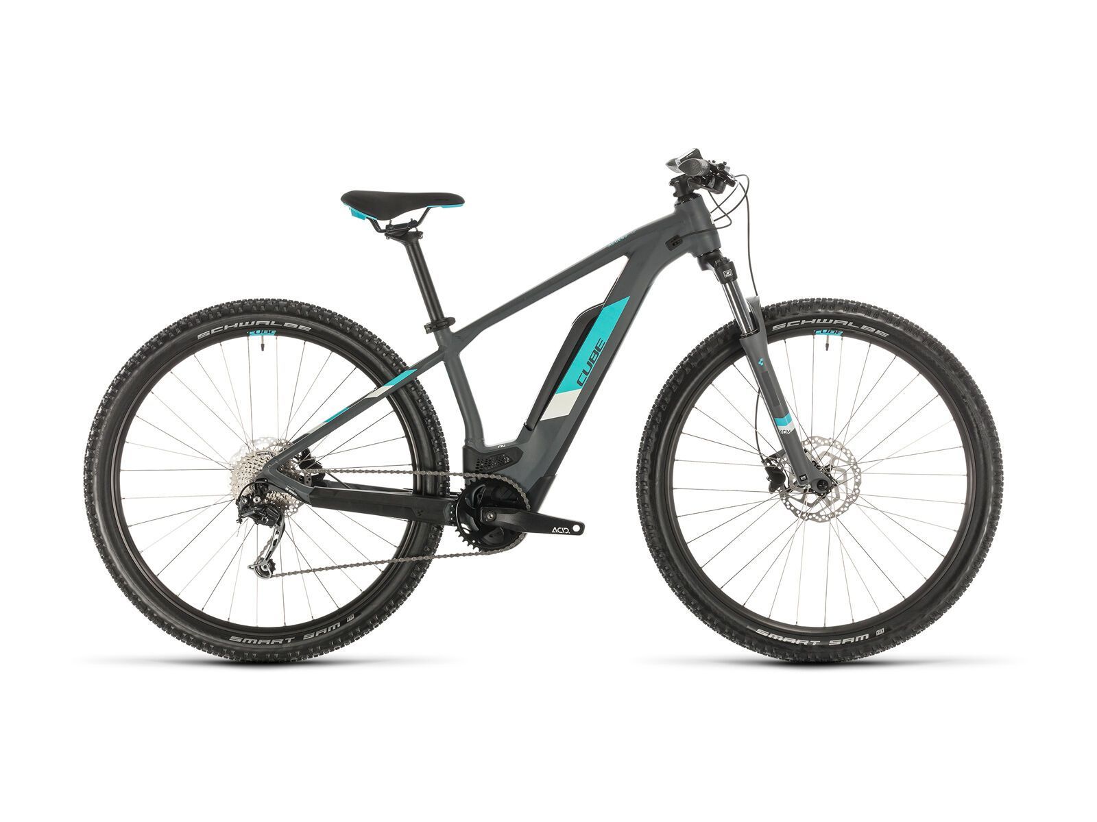 Cube Access Hybrid ONE 27.5, grey´n´aqua - Bild 1