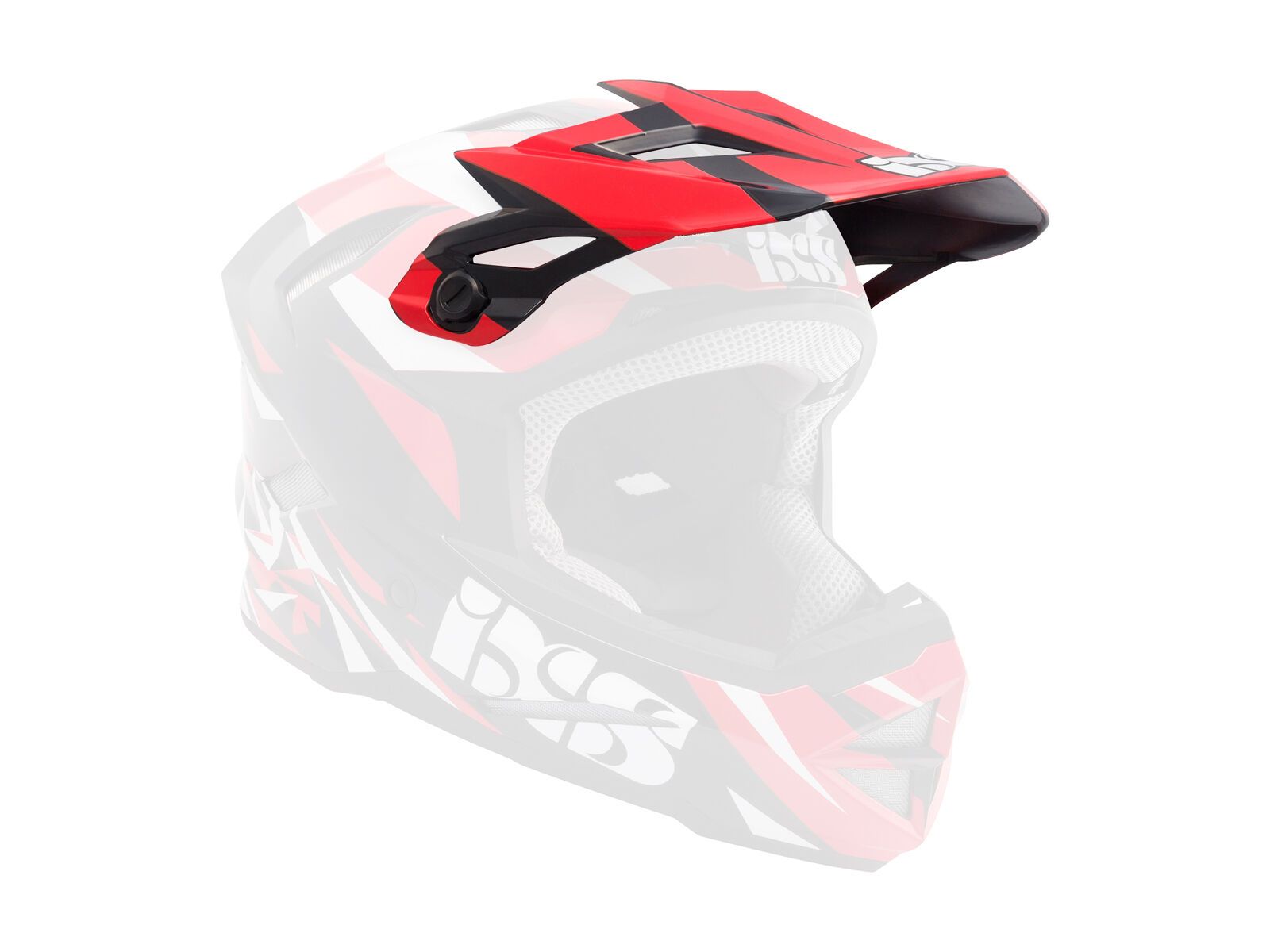 IXS Visier + Pin Metis Moss, red - Bild 1