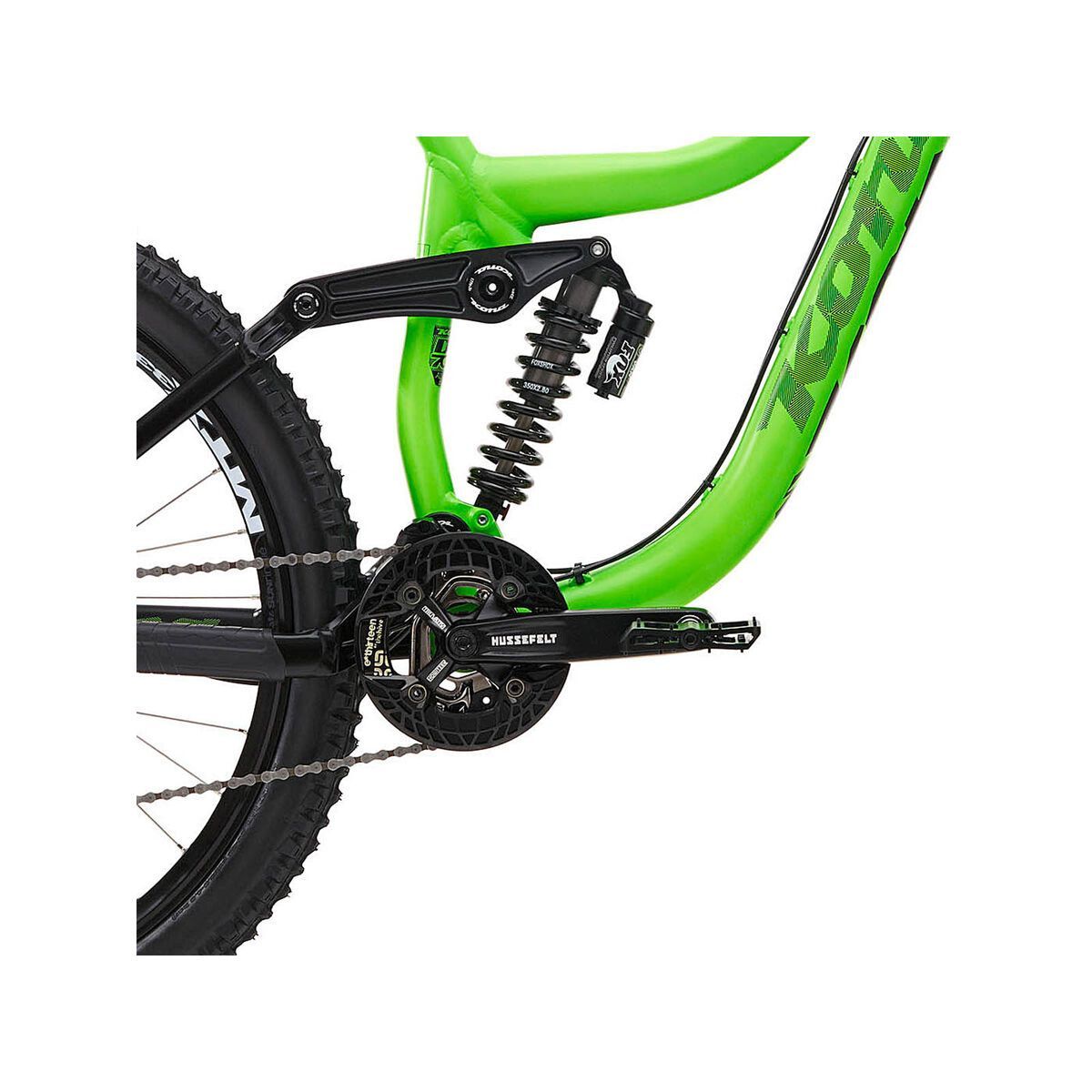 Kona Entourage, matt fluoro green/black - Bild 3