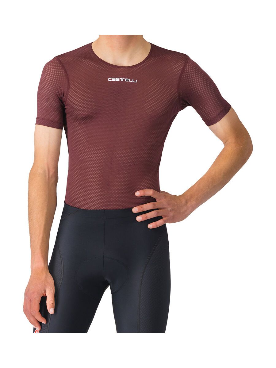 Castelli Pro Mesh 2.0 Short Sleeve, deep bordeaux - Bild 1
