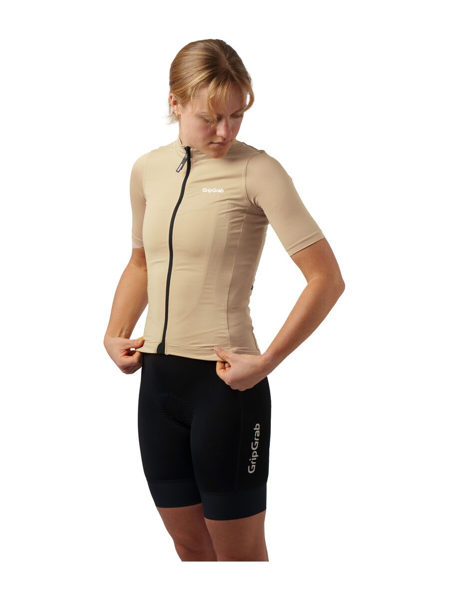 GripGrab Women's RIDE Short Sleeve Jersey, beige - Bild 4