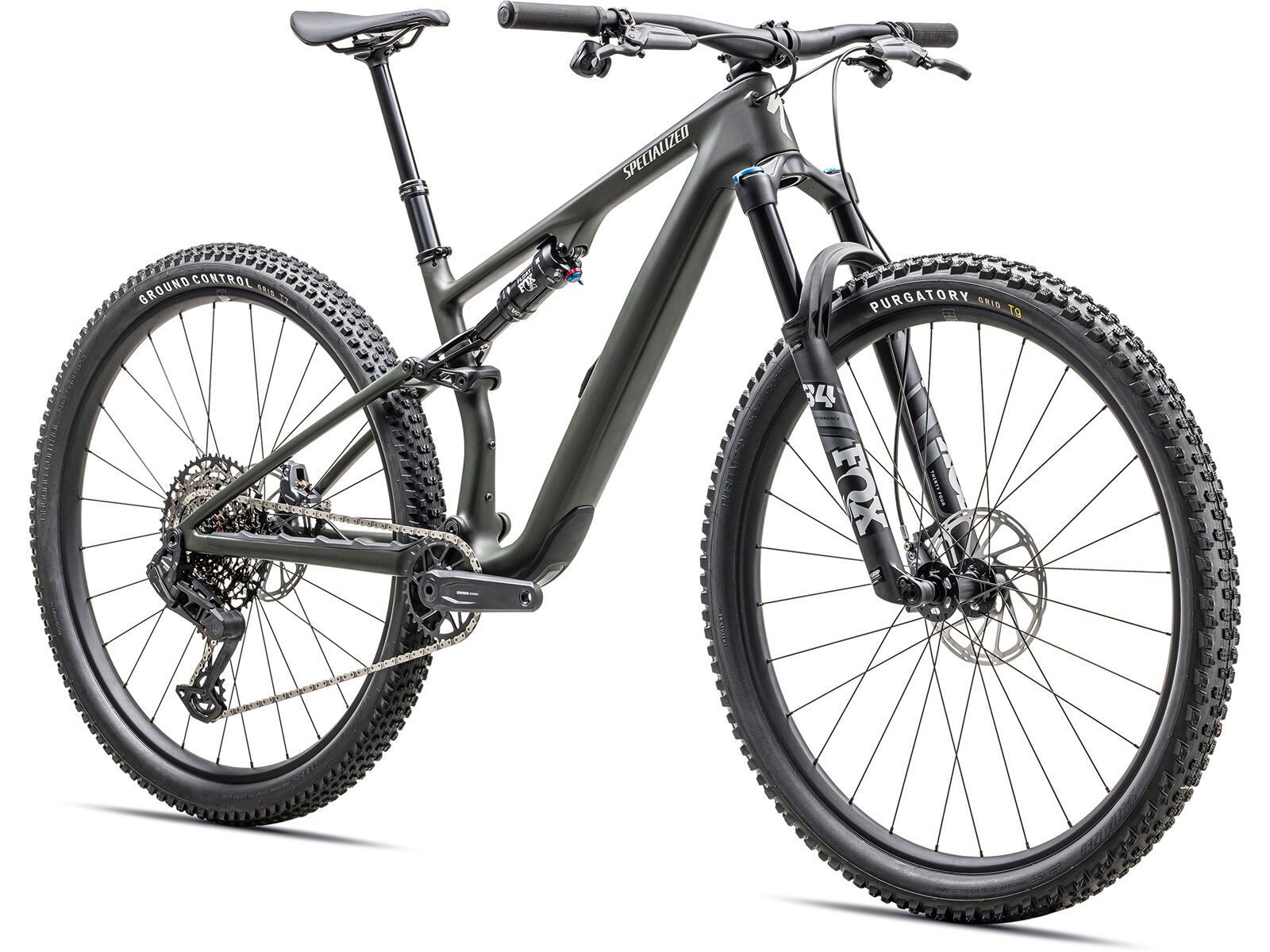 Specialized Epic 8 Evo Comp, dark moss green/dune white - Bild 2