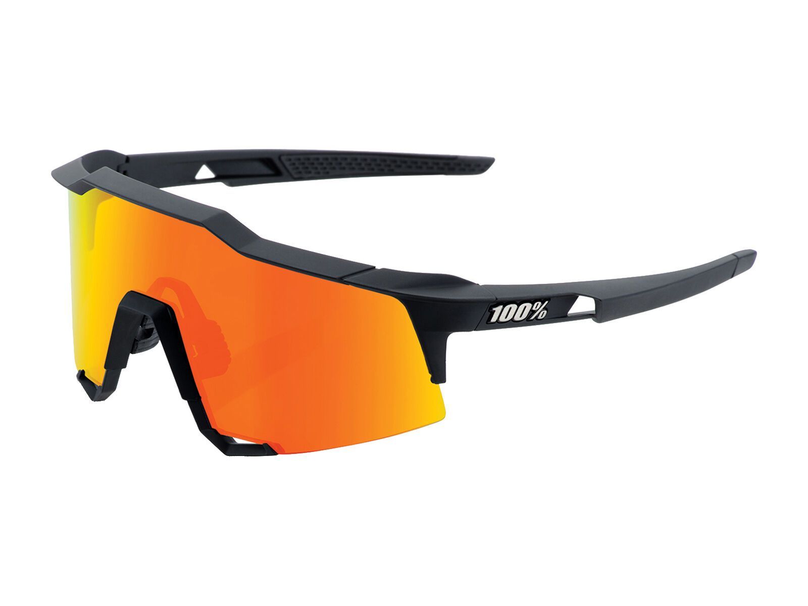 100% Speedcraft, HiPER Red ML Mirror / soft tact black - Bild 1